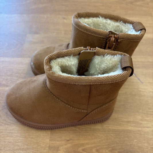 Cat & Jack Brown Boots (marks) - 5