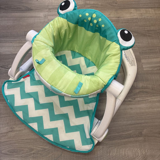 Fisher Price Sit Me Up Seat - Green Frog