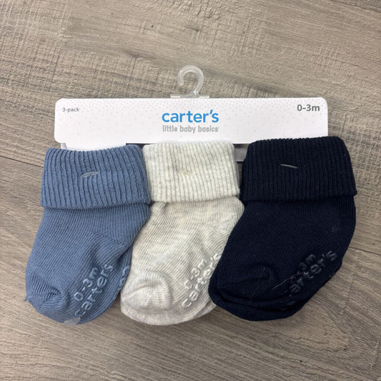 NWT Carter's Socks 3 Pack - 0/3m