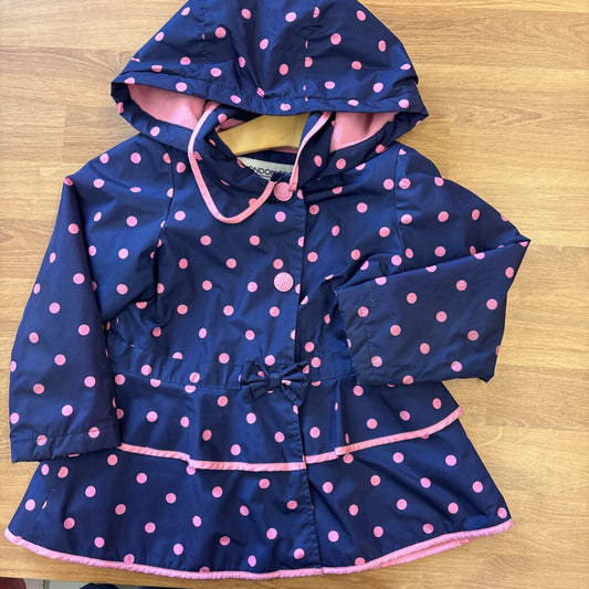 London Fog Dot Rain Jacket (some marks) - 4T