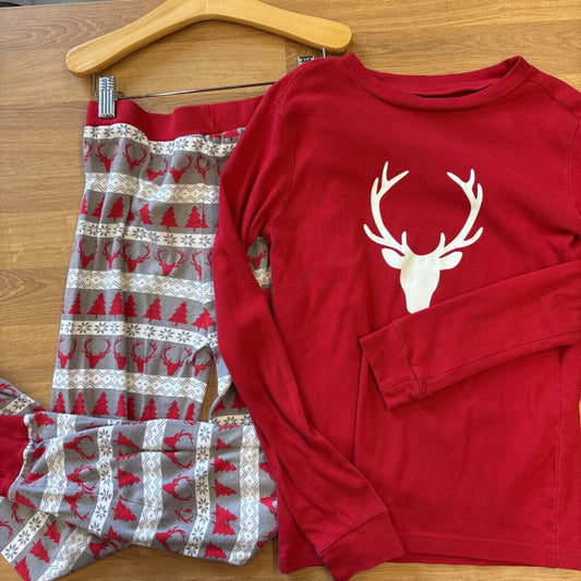 Sleepy Time Reindeer Pjs - 10