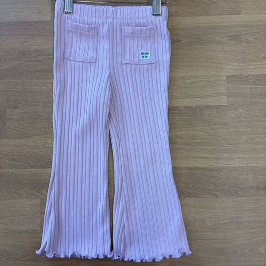 Greyson Mini Ribbed Flare Leggings - 3T