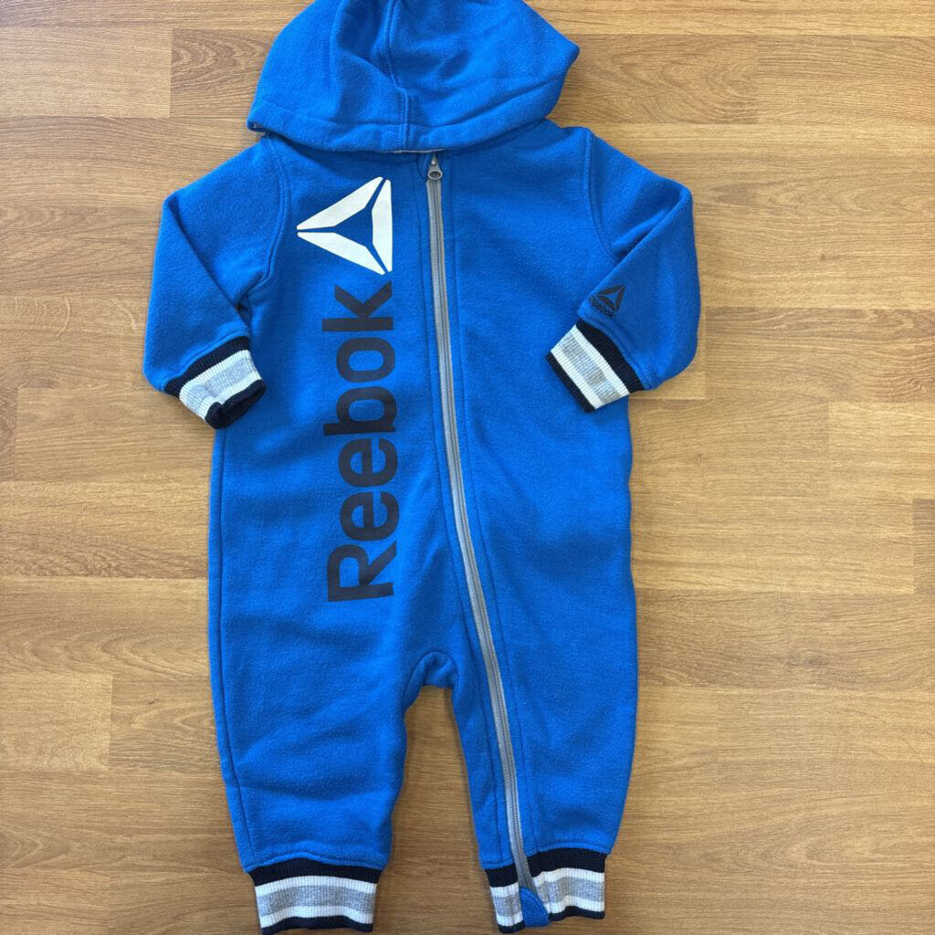Reebok Zip Hoodie Coverall (wear) - 3/6m