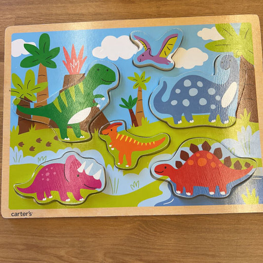 Carter's Dino Wood Puzzle