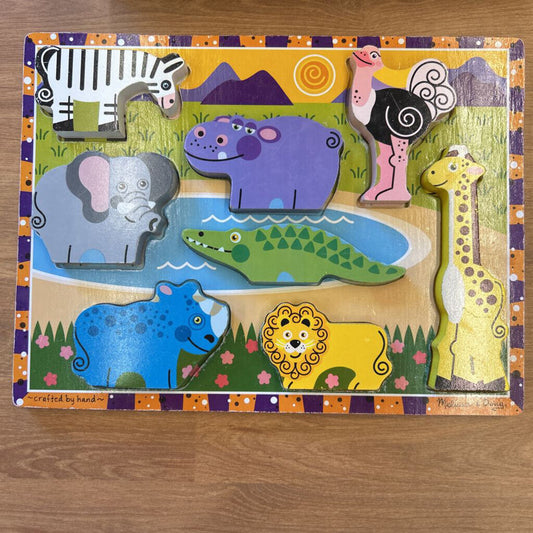 Melissa & Doug Dino Wood Puzzle