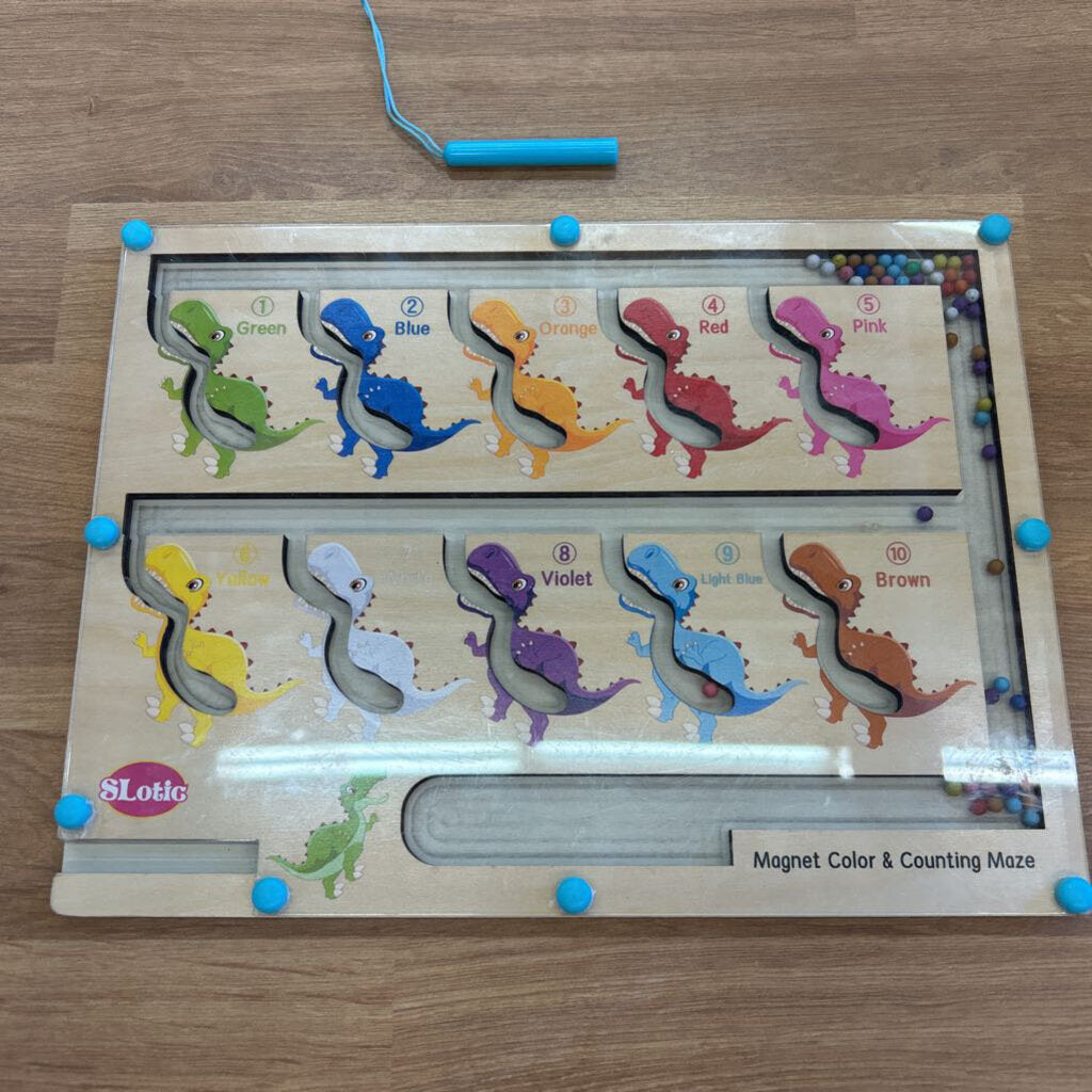 Magnetic Color & Counting Maze
