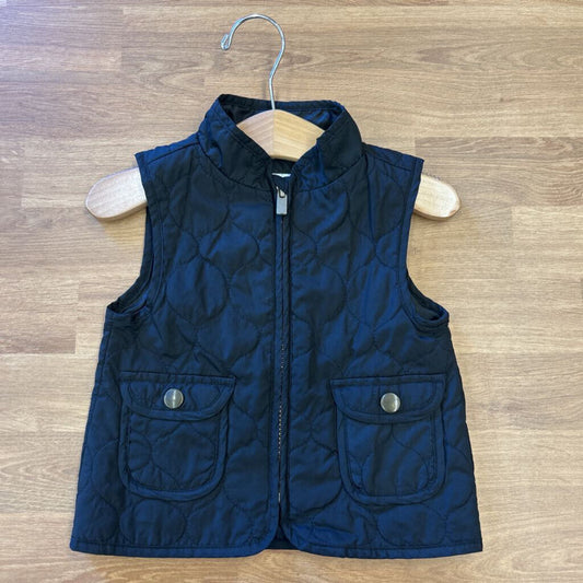 Old Navy Quilted Vest - 18/24m