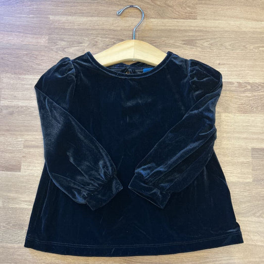 Old Navy Velvet LS Top - 2T