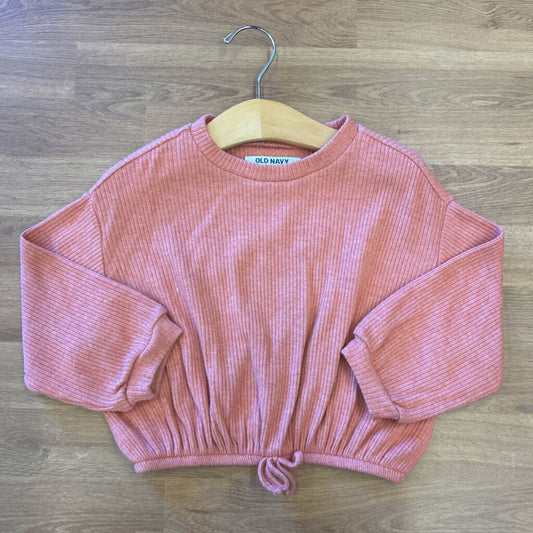 Old Navy Ribbed LS Top - 2T