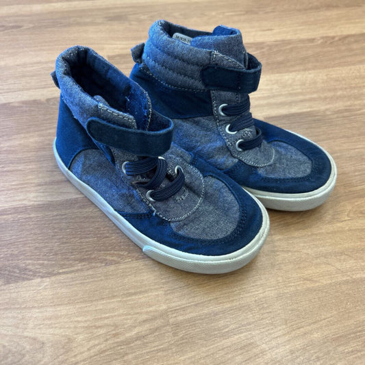 Old Navy Blue High Top Sneakers - 9