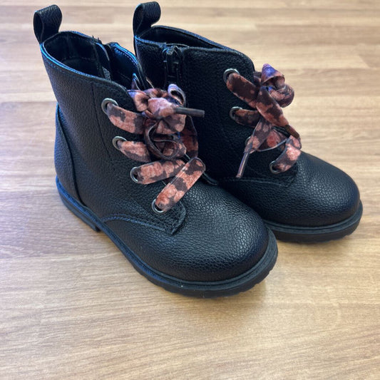 Cat & Jack Black Boots - 7