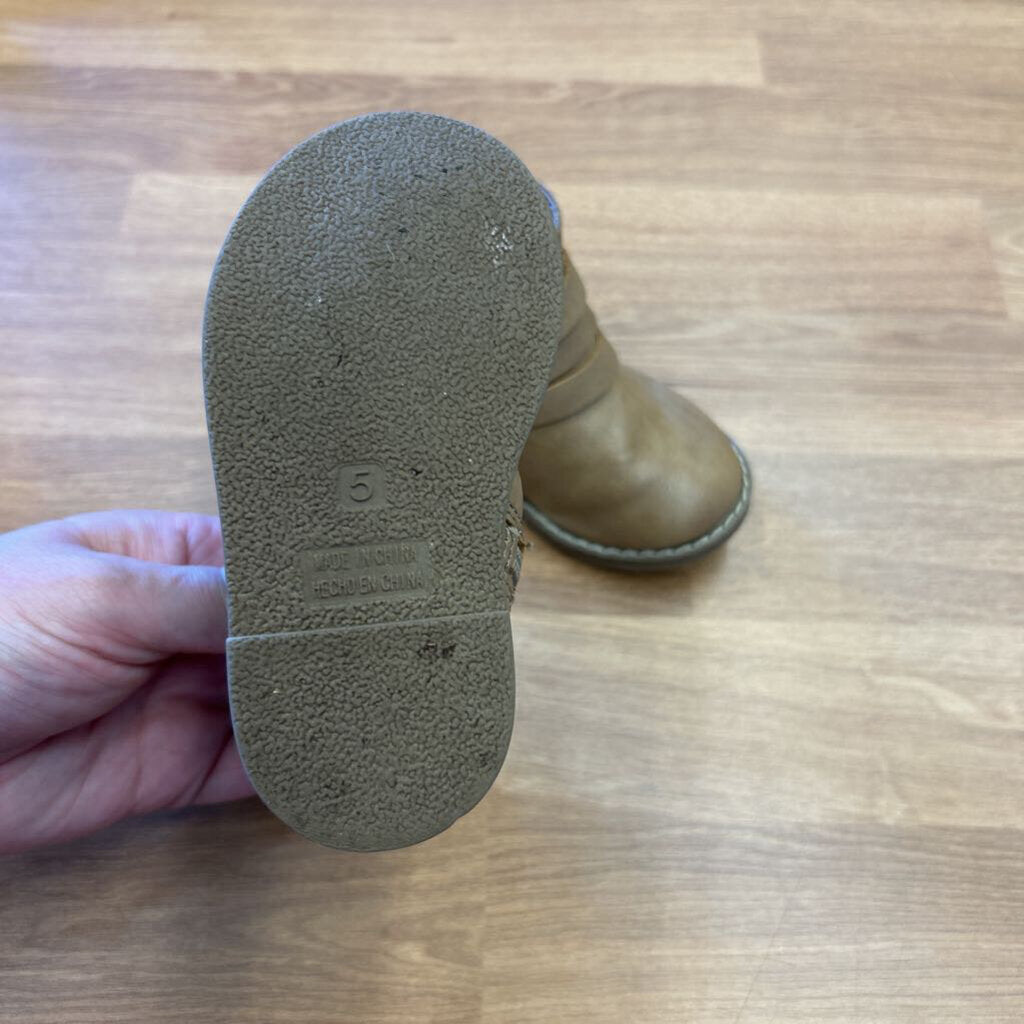 Old Navy Tan Booties (wear) - 5