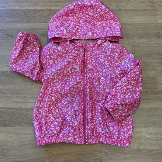 Baby Gap Floral Rain Jacket - 18/24m