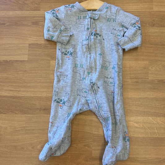 Carter's Animal Zip Sleeper - 3/6m