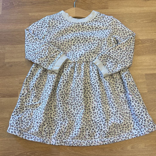 Carter's Leopard LS Dress - 18m