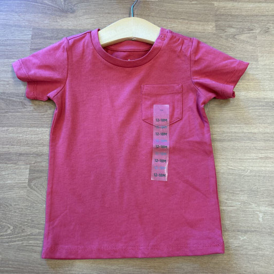 NWT Dip SS Pocket Tee - 12/18m