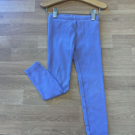 Tea Ribbed Leggings - 5