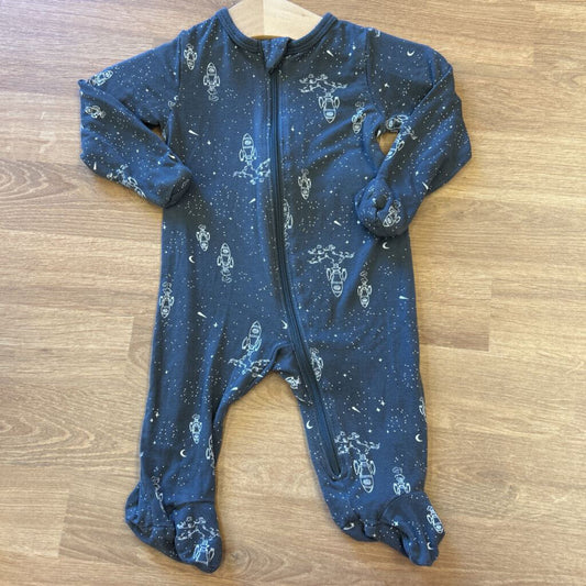 Modern Moments Soft Space Zip Sleeper - NB