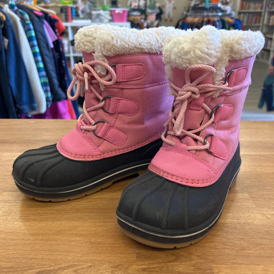Cat & Jack Pink Snow Boots - 1
