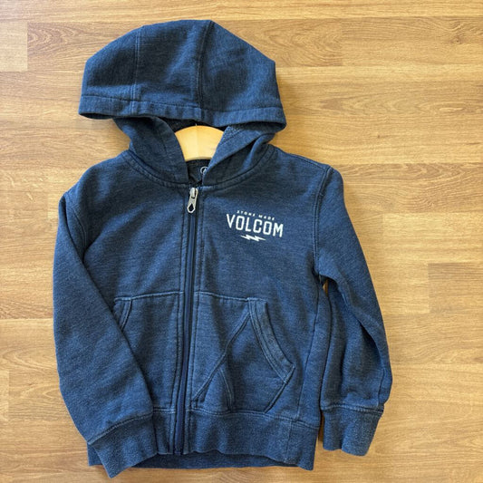 Volcom Zip Hoodie (wash wear) - 2T