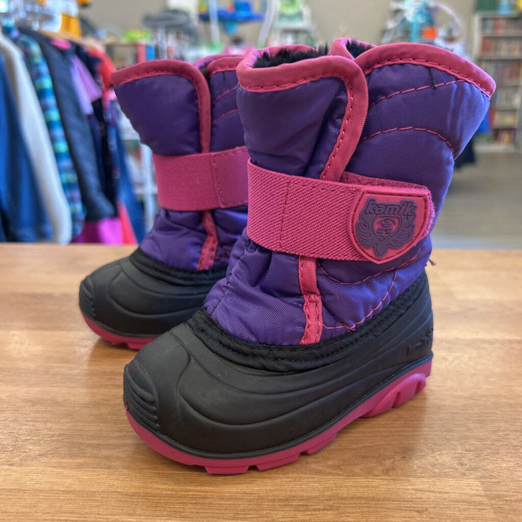 Kamik Purple Snow Boots - 5