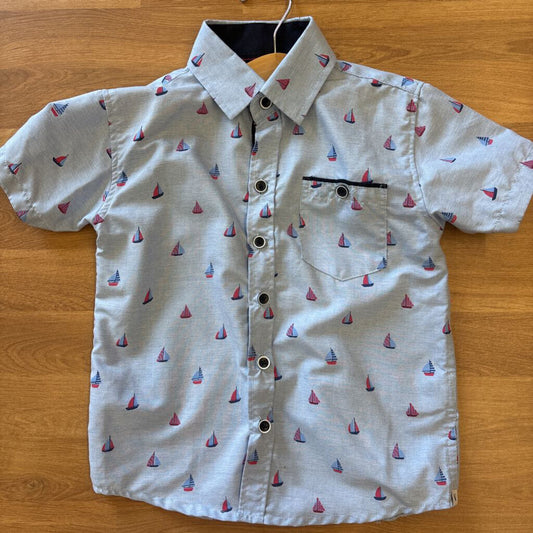 Craft + Flow Boat SS Button Up - 4/5