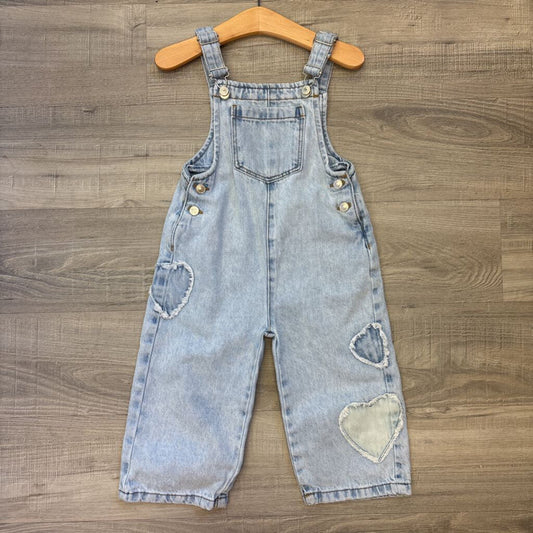 Zara Heart Overalls - 18/24m
