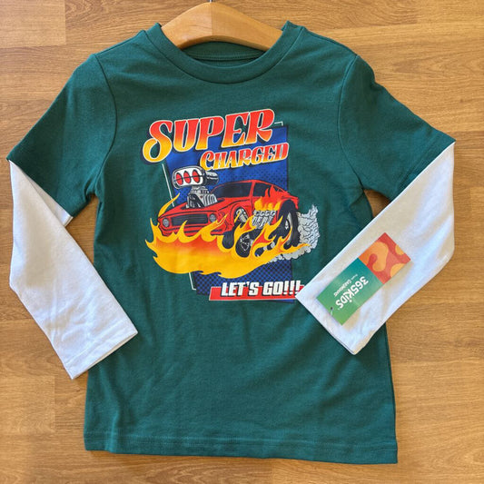 NWT Garanimals Car LS Tee - 4