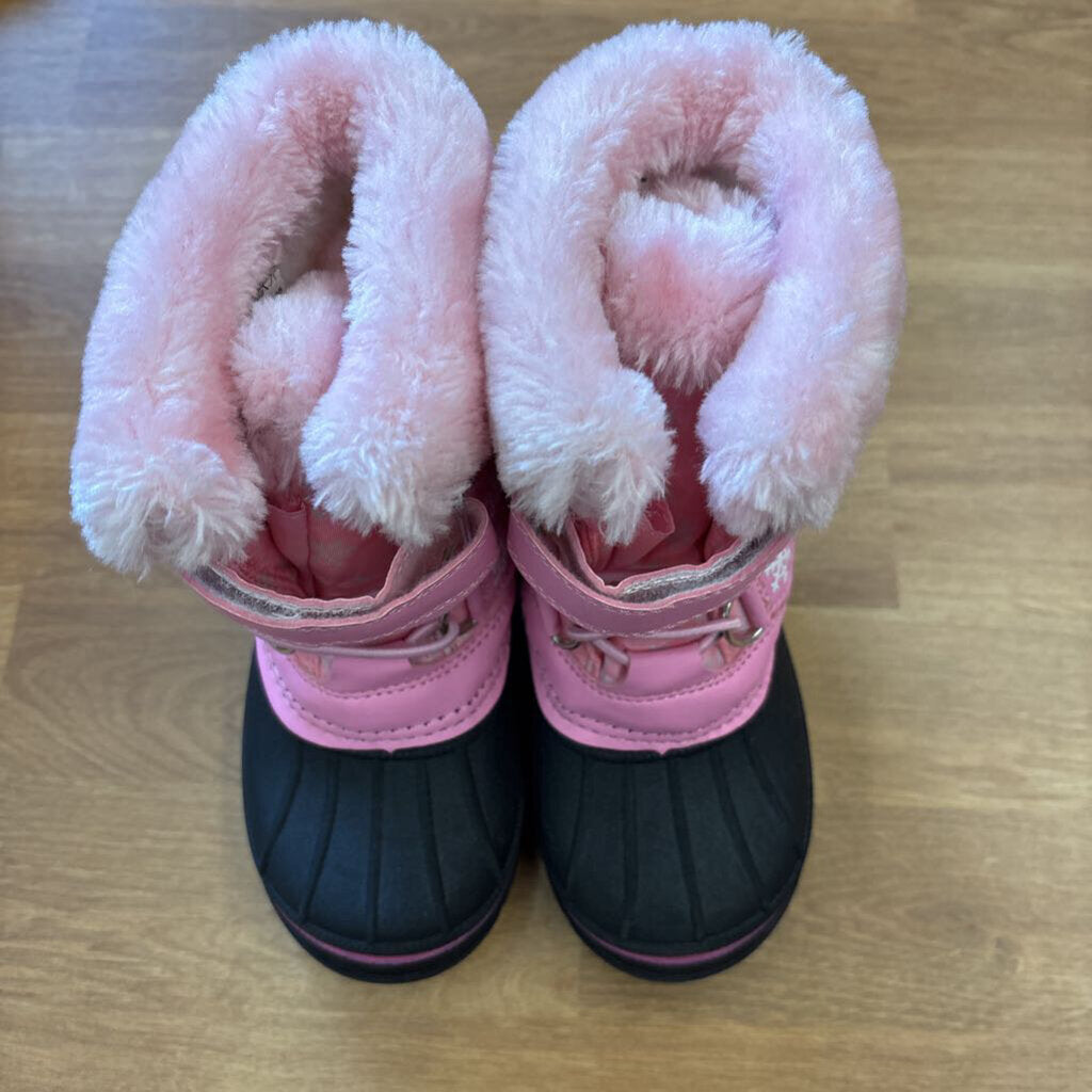 Pink Snow Boots - 8