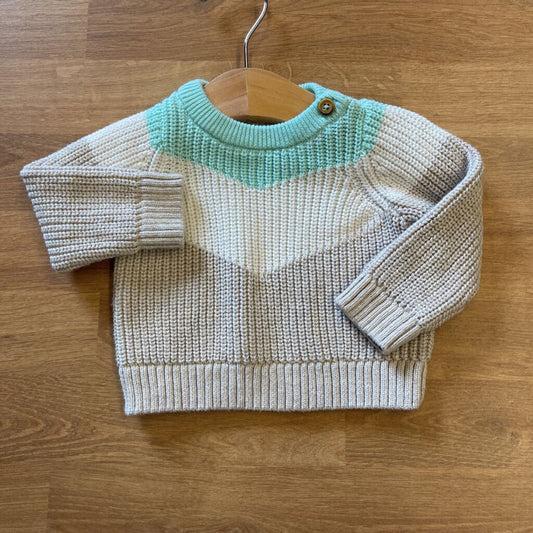 Cat & Jack Knit Sweater - NB