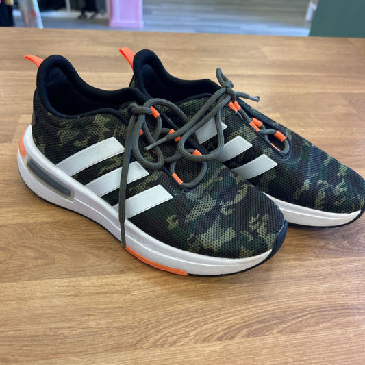 Adidas Green Camo Sneakers - 4
