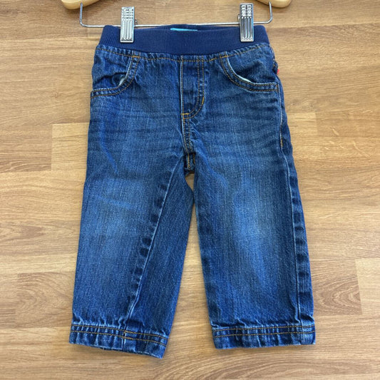 Old Navy Straight Pull On Jeans - 12/18m