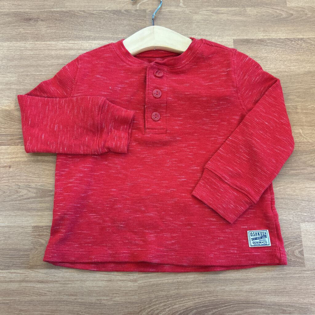 Osh Kosh LS Henley - 2T