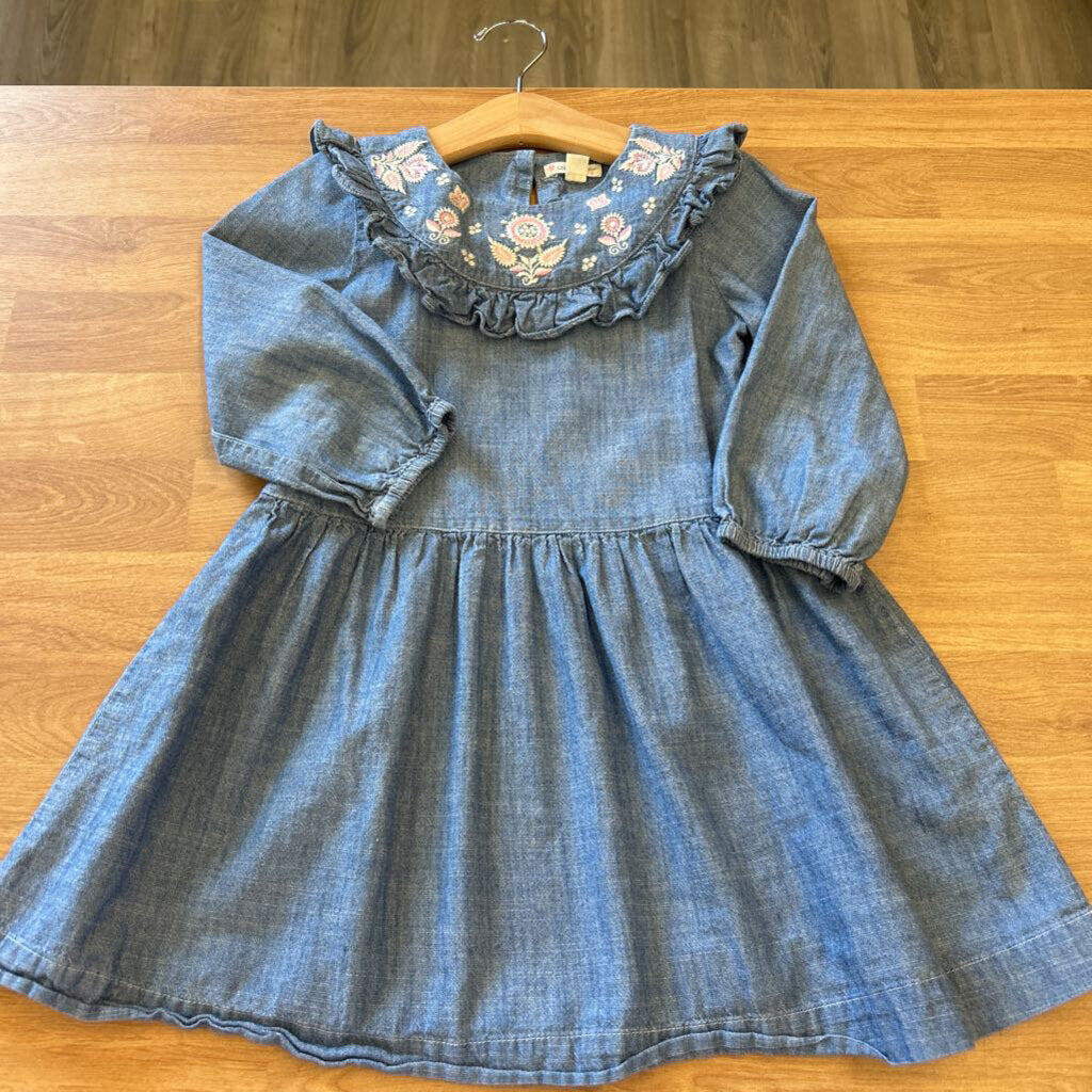 Crewcuts Chambray LS Dress - 6