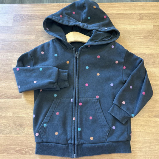 H&M Dot Zip Hoodie - 5T/6
