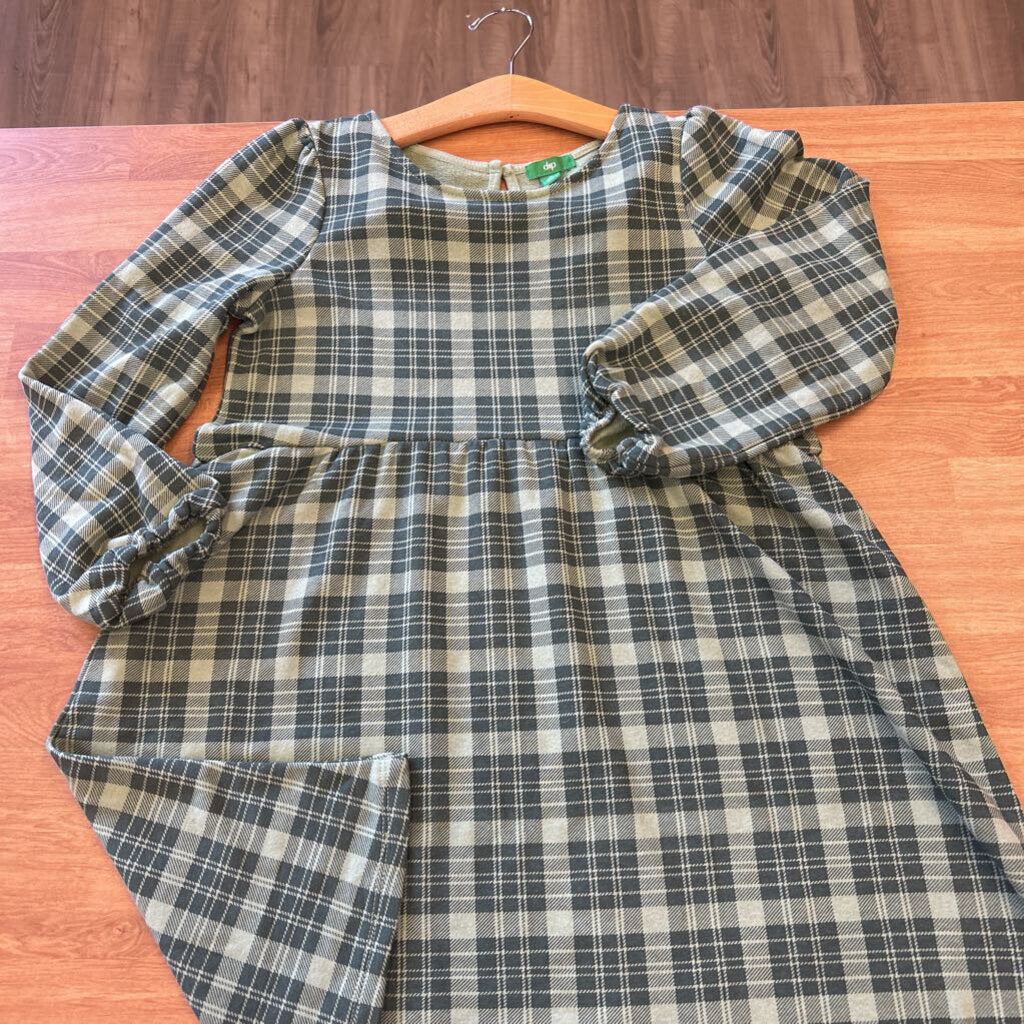 NWT Dip LS Plaid Dress - 8/10