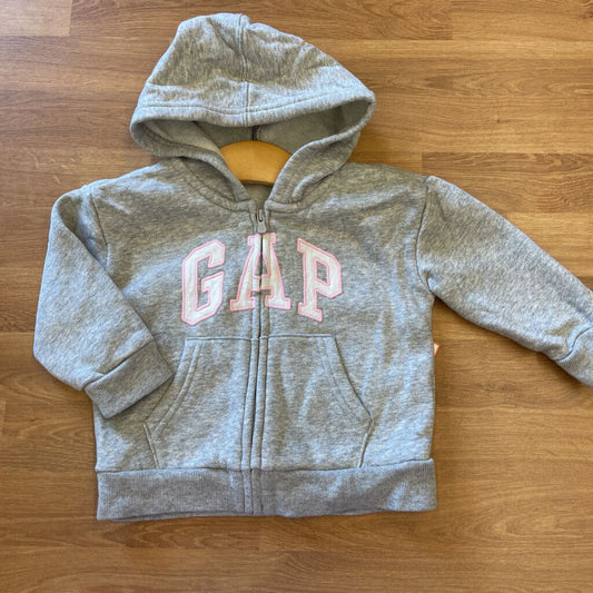 Baby Gap Zip Hoodie - 12/18m