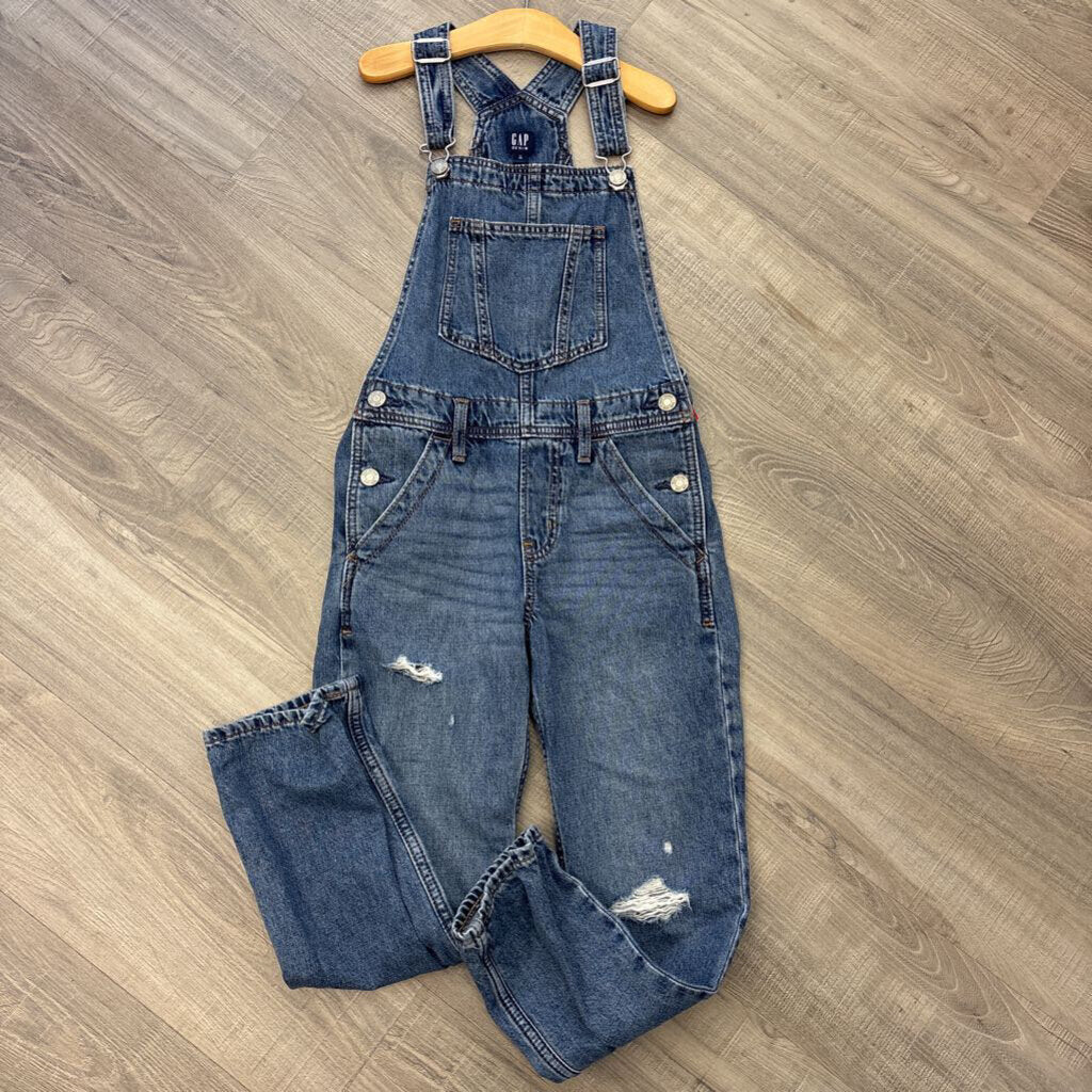 Gap Kids Distressed Overalls - 8