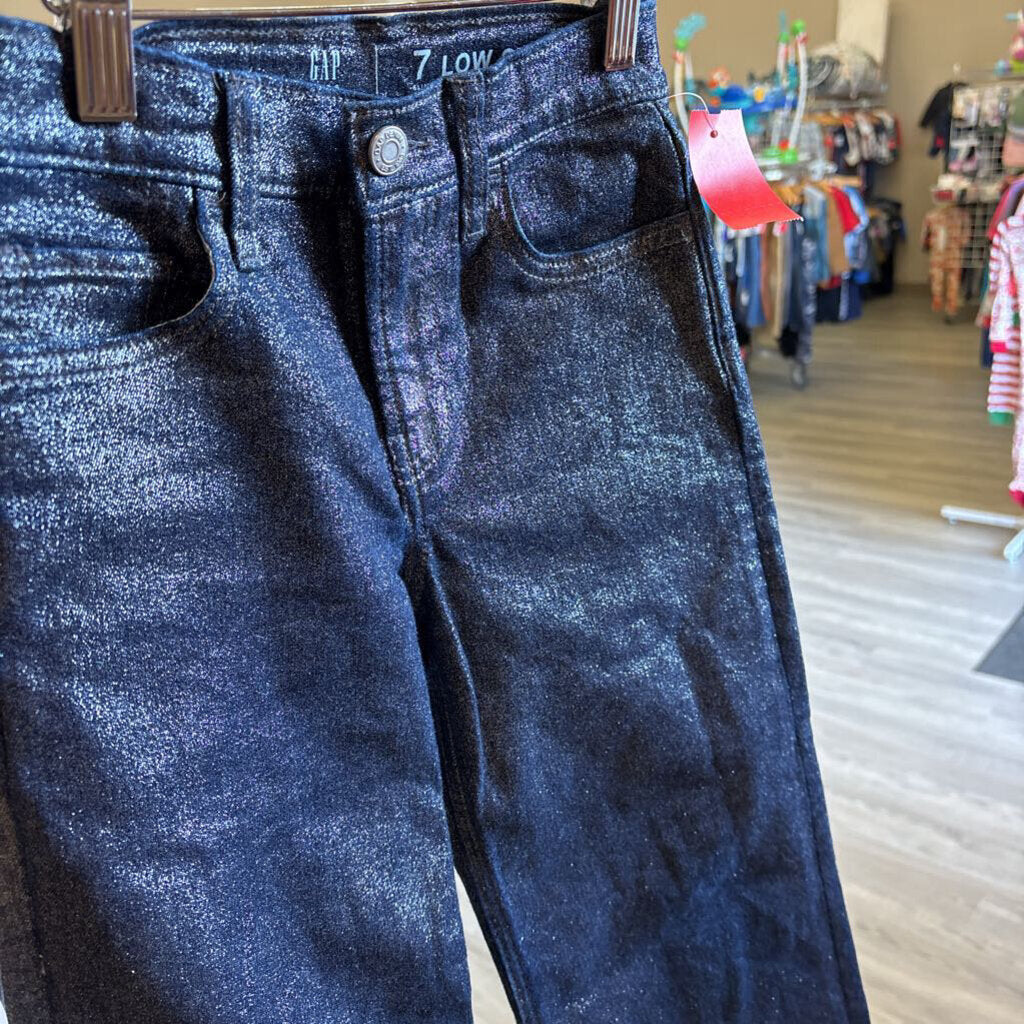 Gap Kids Sparkle Low Stride Jeans - 7