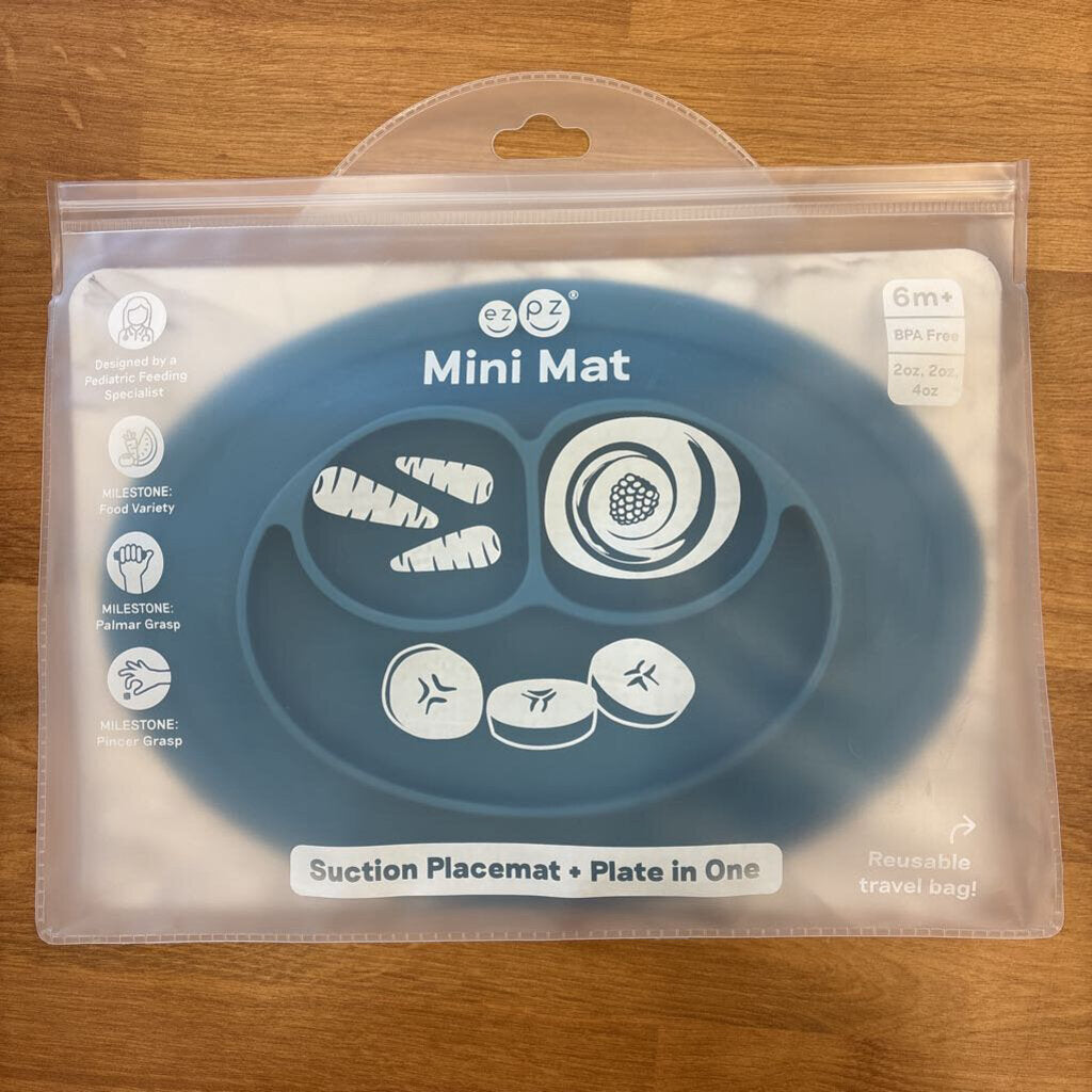 NEW Ez Pz Mini Mat - Blue