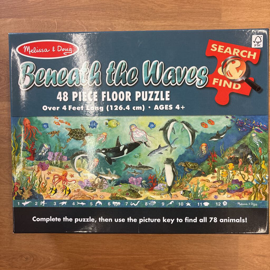 Melissa & Doug 48px Floor Puzzle Search & Find