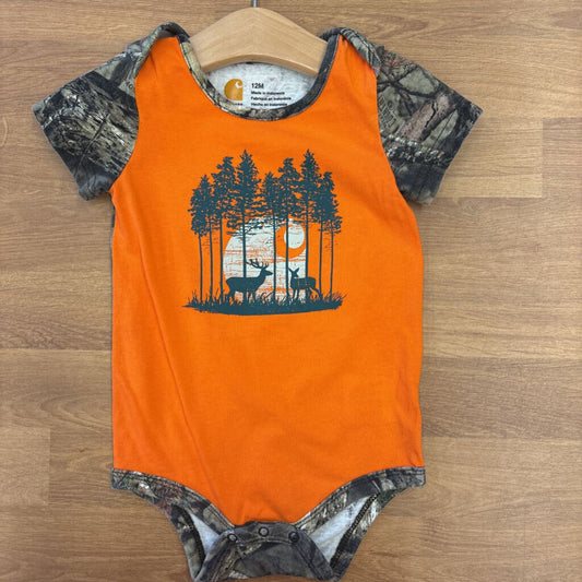 Carhartt Deer SS Onesie - 12m