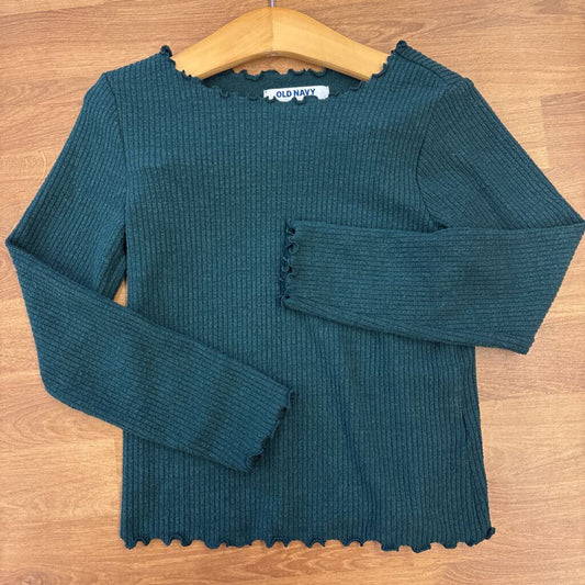 Old Navy Ribbed LS Tee - 6/7