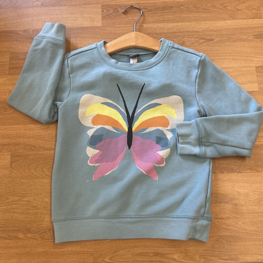 Tea Butterfly Crewneck (some small marks) - 5