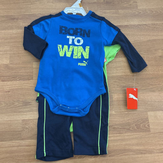 NWT Puma Three Pc Set - 0/3m