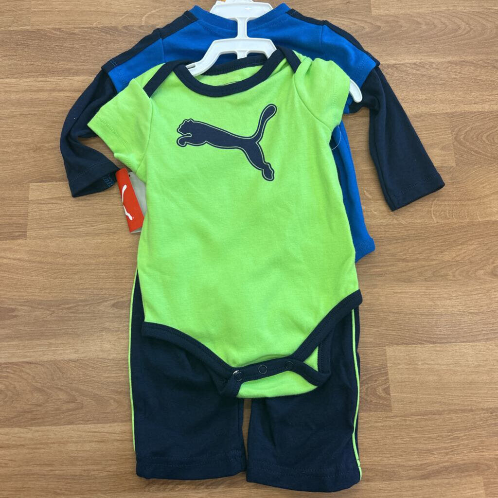 NWT Puma Three Pc Set - 0/3m