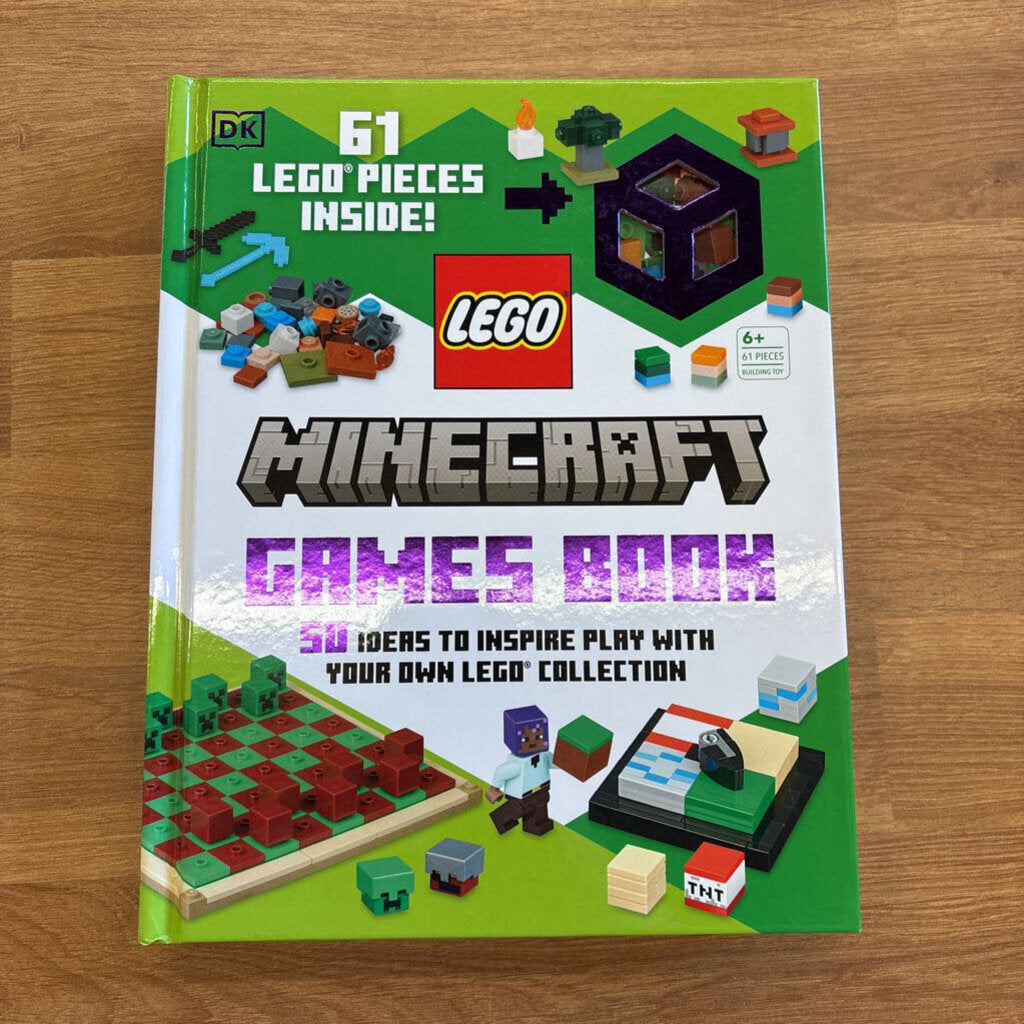 NEW Lego Minecraft Games Book