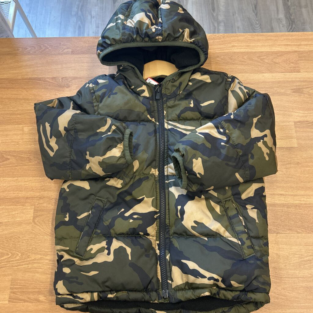 Old Navy Camo Puffer Jacket - 5T