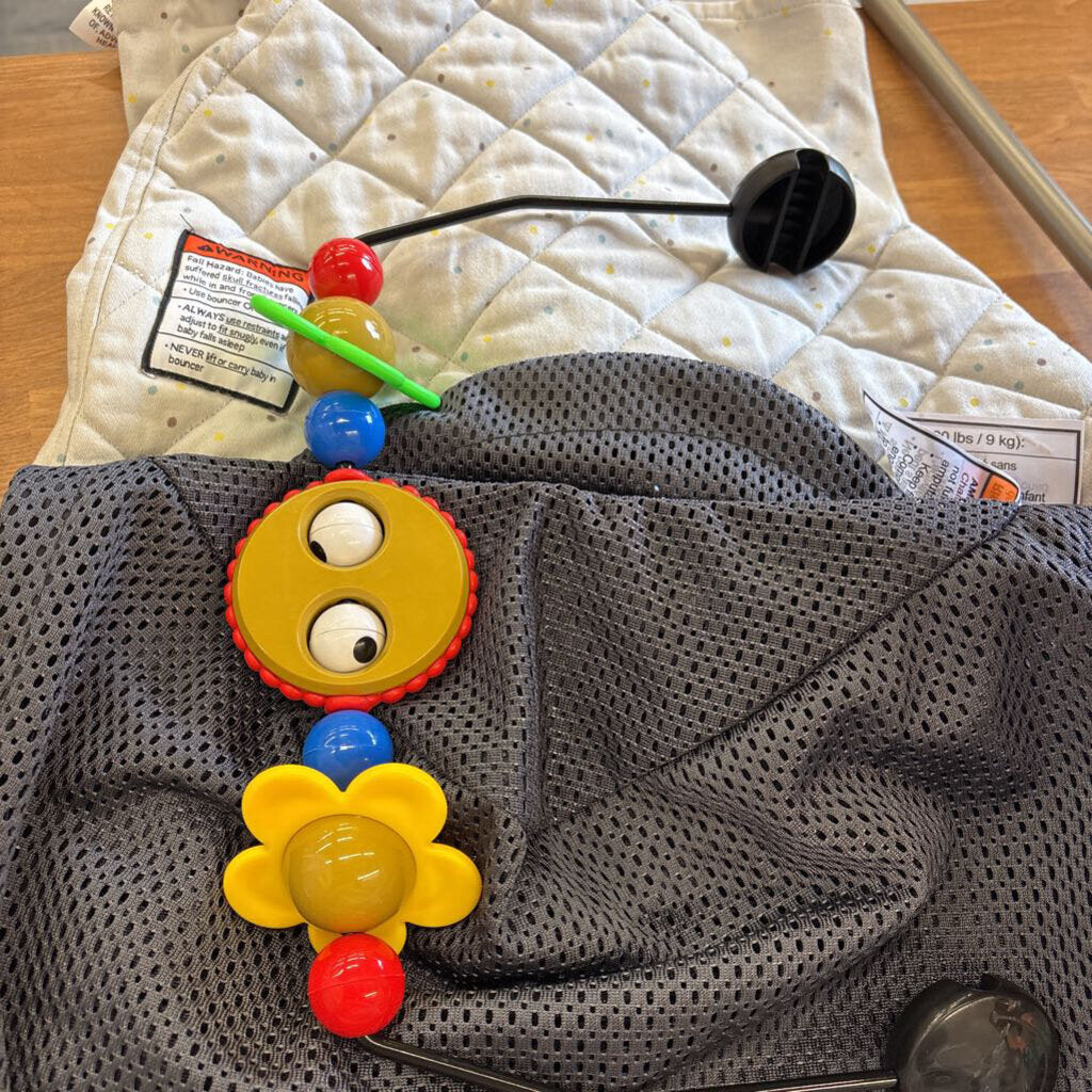 Baby Bjorn Bouncer w/ 2 Toy Bars & 3 Covers