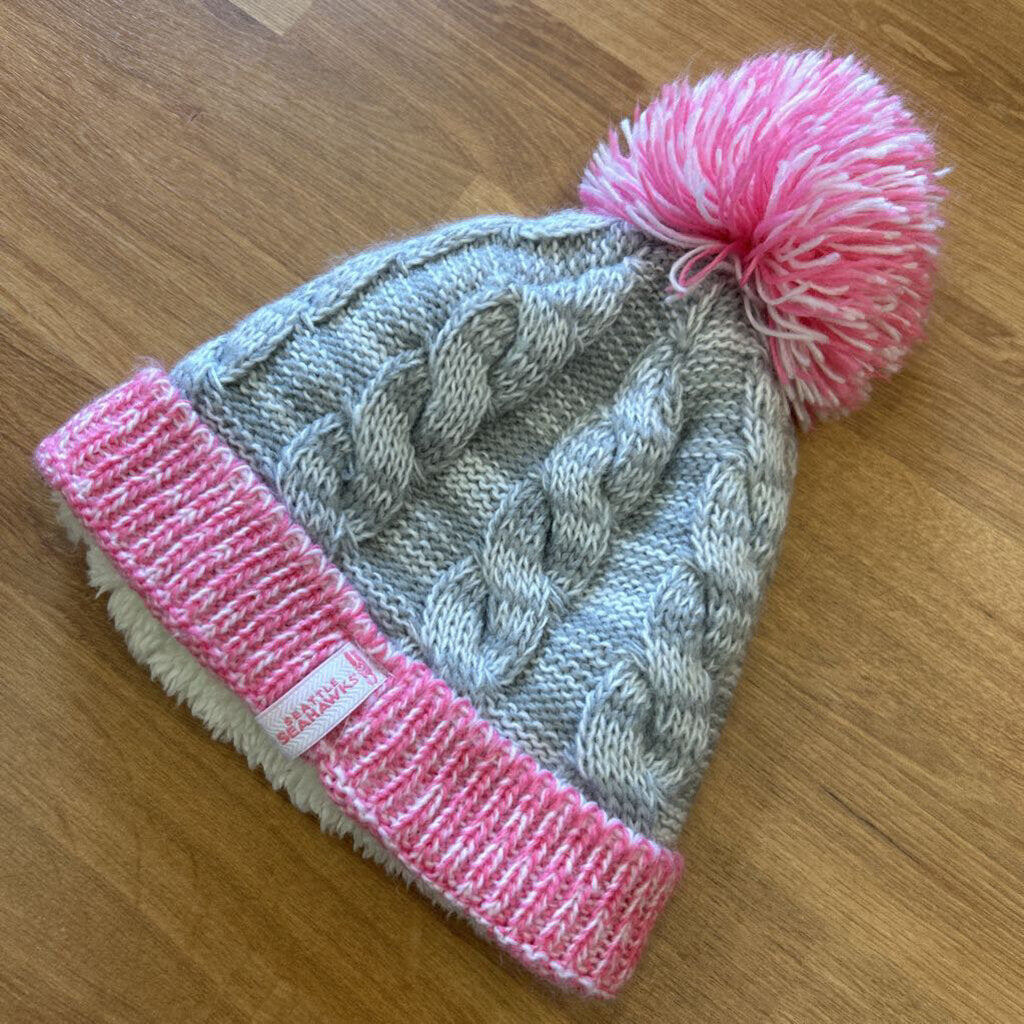 NFL Seahawks Knit Hat - Grey/Pink
